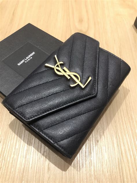 ysl wallet holder|YSL small wallet for women.